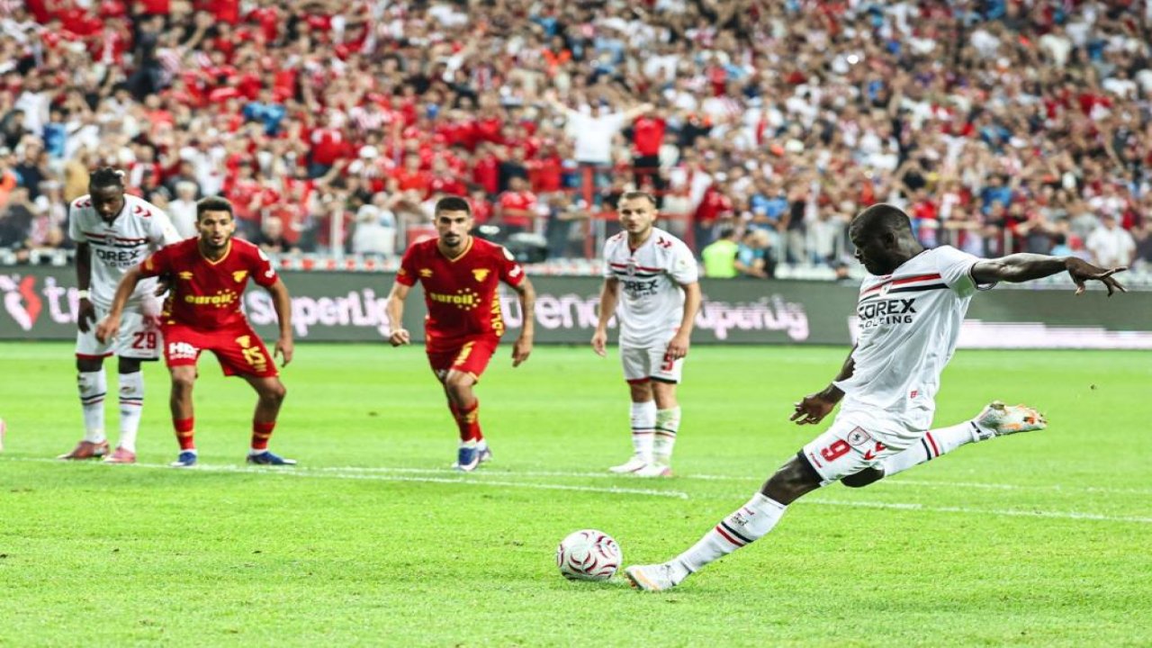 Samsunspor ile Göztepe arasında gol düellosu