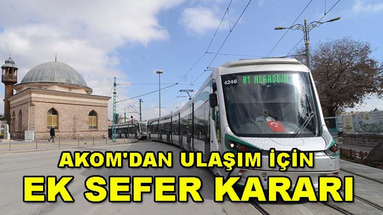 Konya’da BilimFest günleri belli oldu! AKOM'dan ulaşım için ek sefer kararı