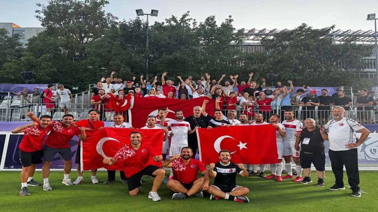 Türkiye Görme Engelliler Takımı futbolda yarı finalde