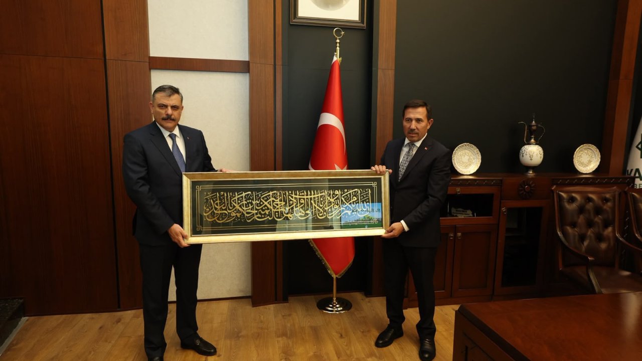 Bakan Çiftçi Karatay’ın projelerini dinledi! Başkan Kılca tek tek anlattı
