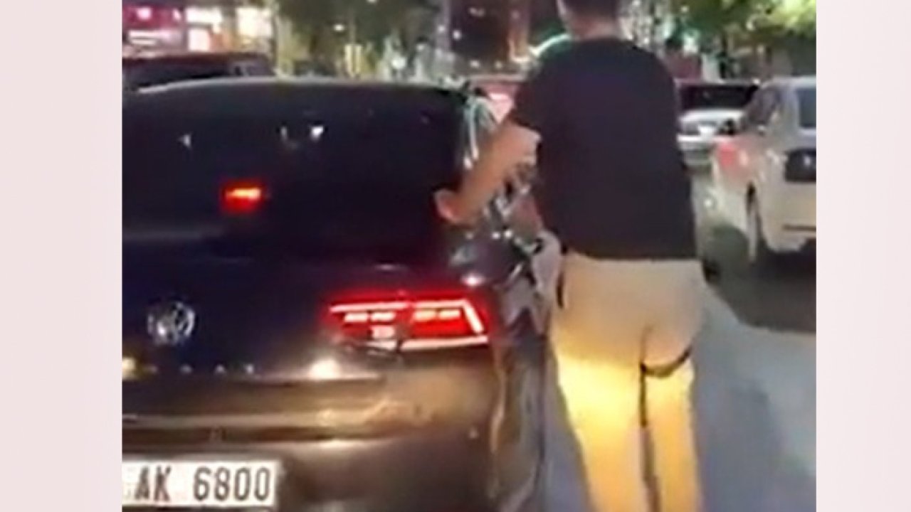Dombra'nın söz yazarı trafikte bunu yaptı!
