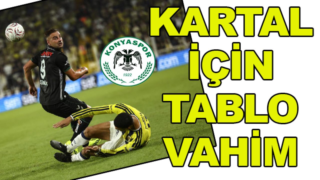 Konyaspor için Süper Lig'de 2. hafta 'vahim' geçti