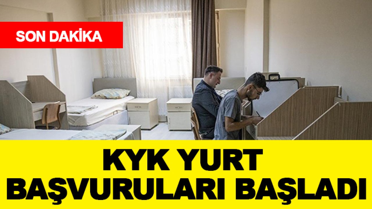 Son dakika! KYK yurt başvuruları başladı-İşte başvuruda izlenilecek adımlar