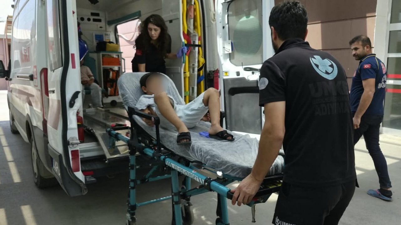 Adıyaman’da yürekleri ağza getiren kaza! 7 ve 9 yaşındaki çocuklar yaralandı