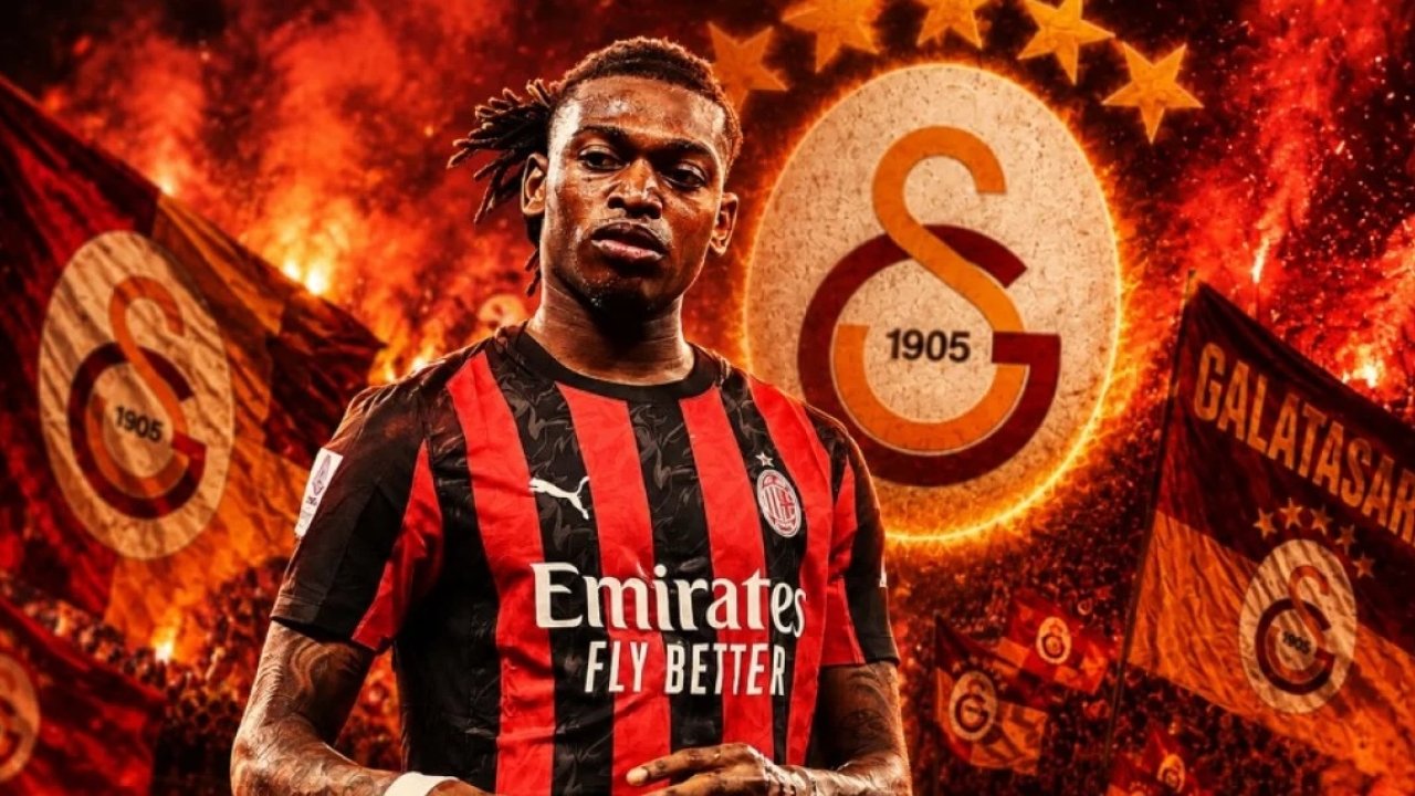 Galatasaray gece yarısı bombayı patlattı! Rafael Leao'da işlem tamam...