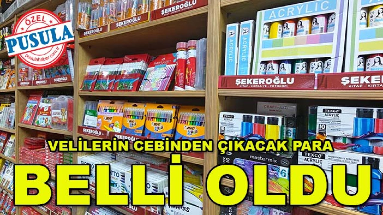 Konya’da yeni eğitim öğretim yılı öncesi flaş tablo! Velilerin cebinden çıkacak para belli oldu