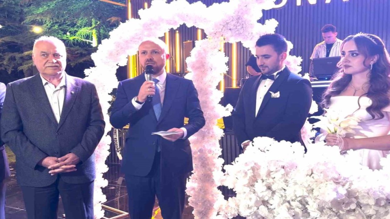 Bilal Erdoğan nikah şahidi oldu