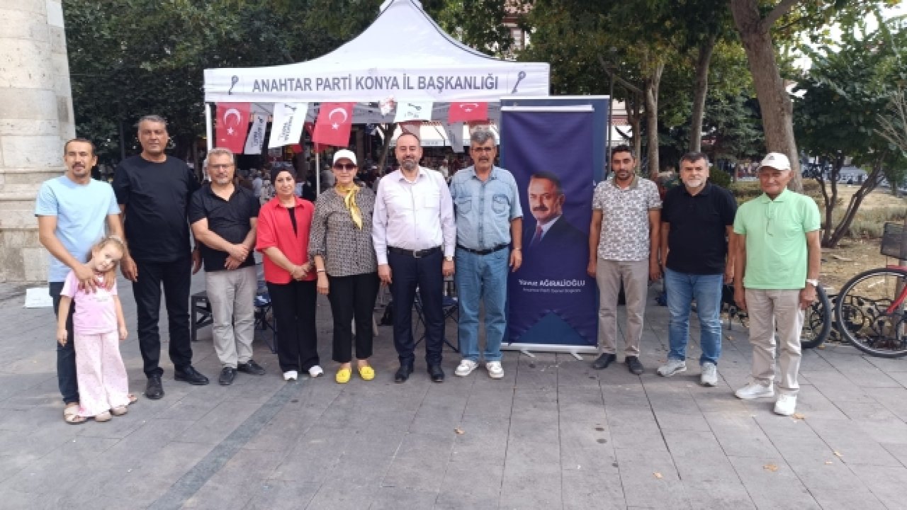 Anahtar Parti Konya’da sahaya indi!