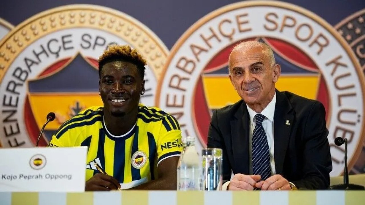 Fenerbahçe'de 'Oppong' için tören!