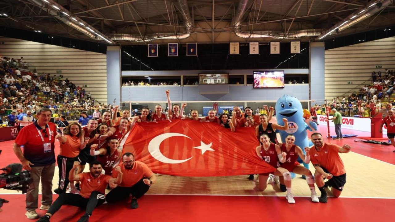 Kadın Milli Voleybol Takımı, Akdeniz'de fırtına gibi esti