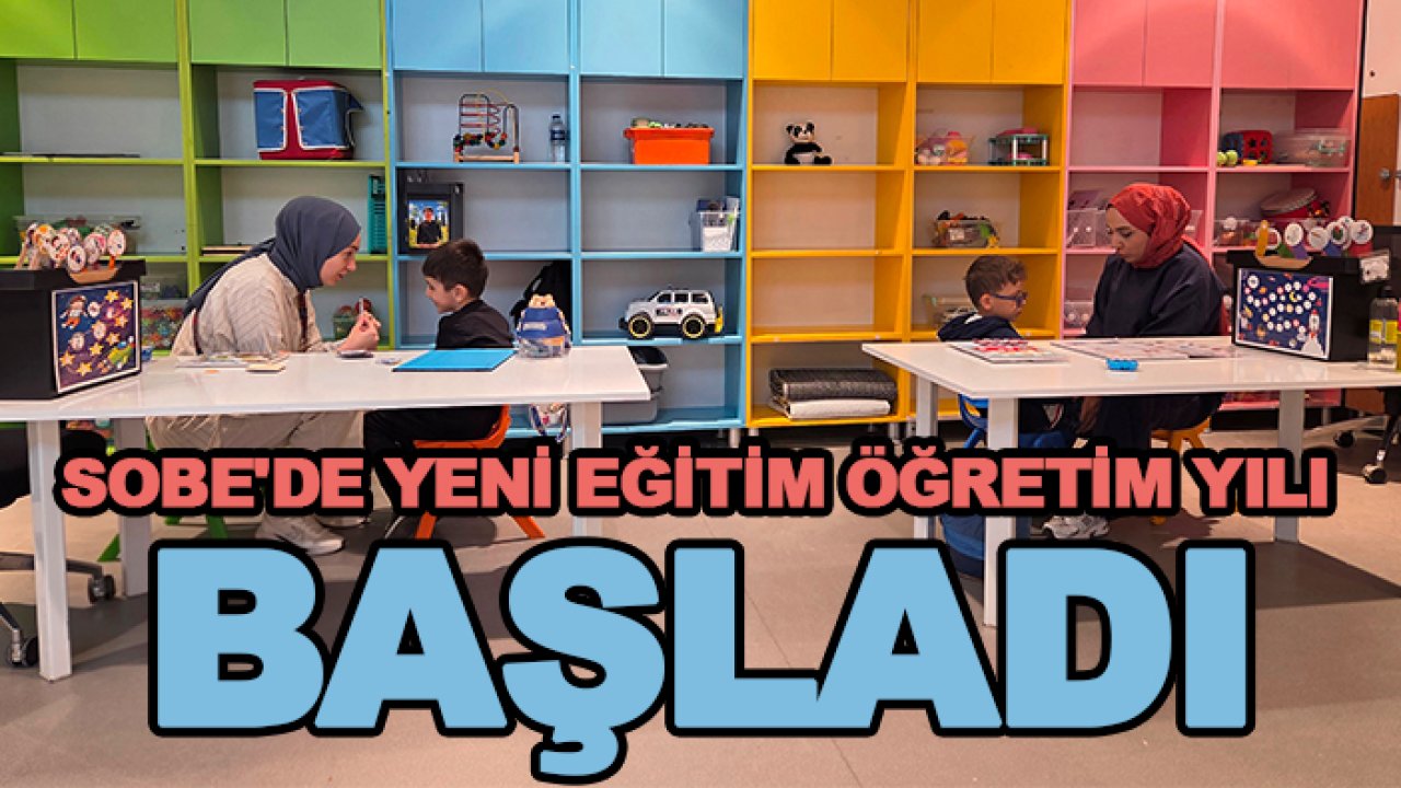 SOBE'de yeni eğitim öğretim yılı başladı