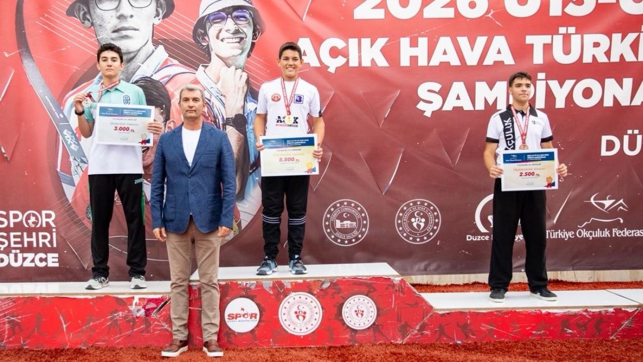 Selçuklu'da Eymen Çağlıyan'dan yeni derece