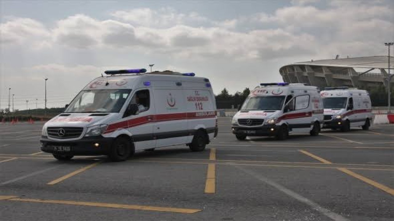 Ambulans, helikopter ve çok sayıda polis gönderildi!