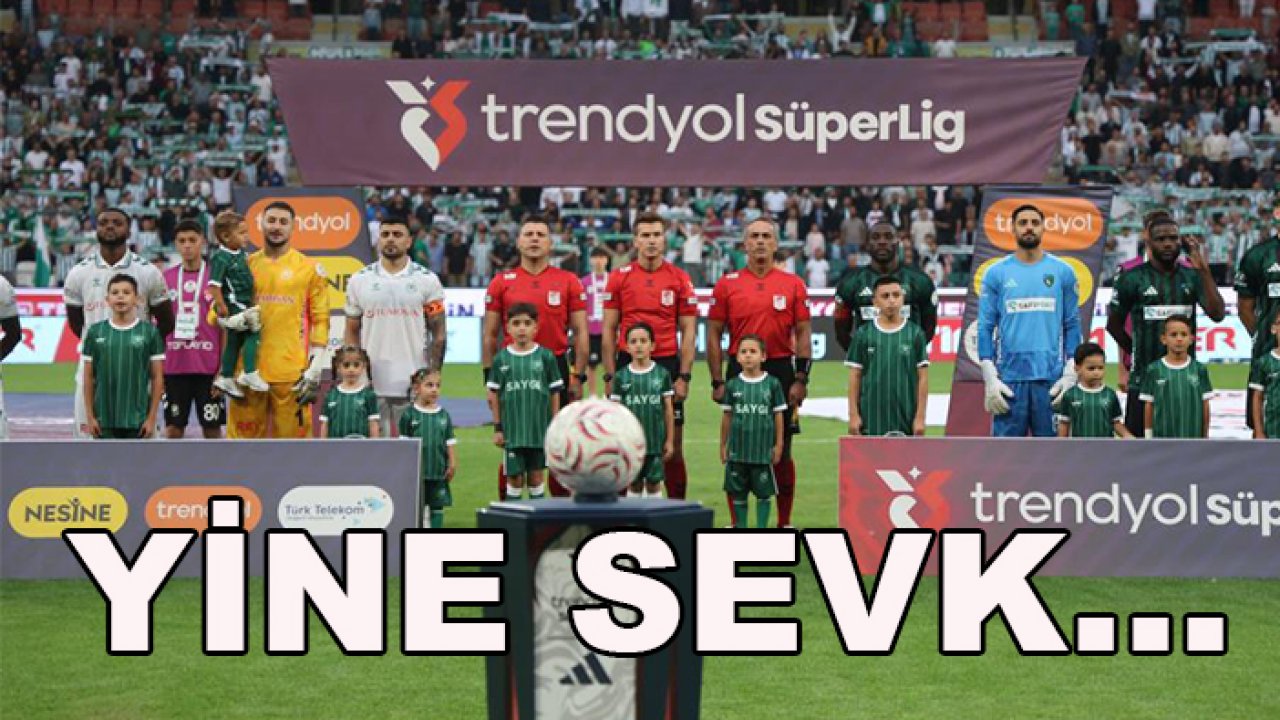 Konyaspor-Kocaelispor maçından sonra yine sevk edildi