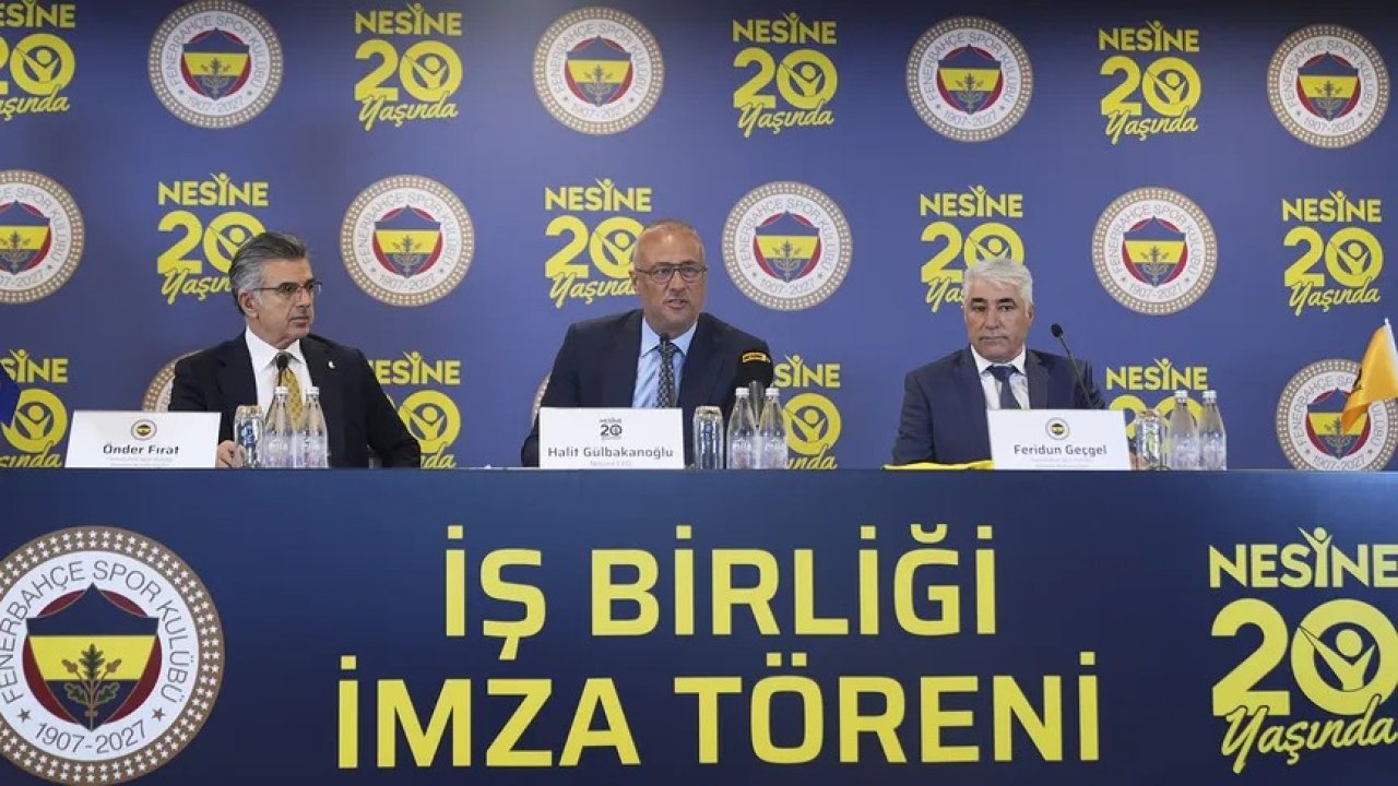 Fenerbahçe'nin tercihi 'Nesine' oldu