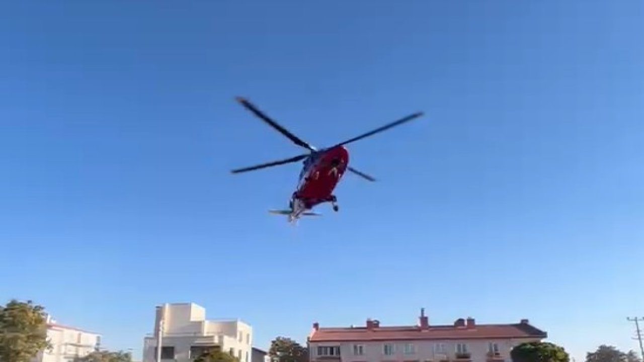 Kalp krizi geçirdi, hava ambulansı devreye girdi! Konya’ya sevk edildi