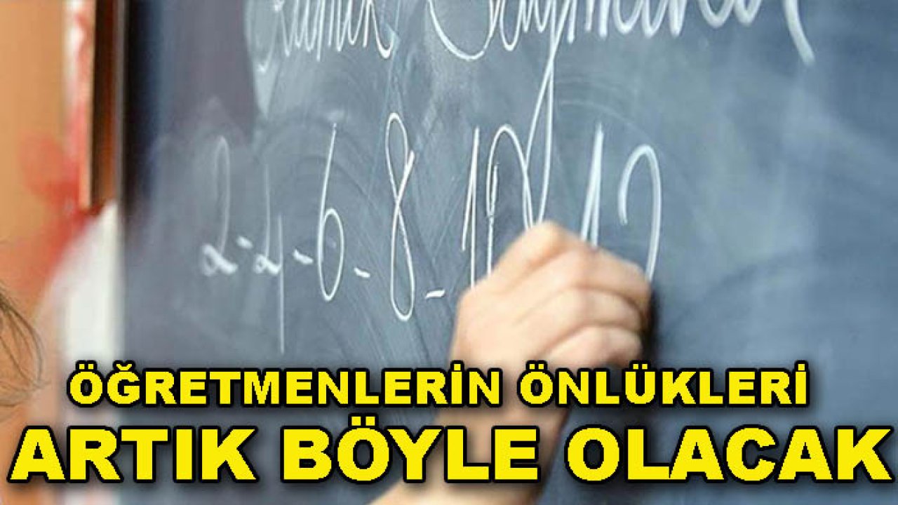 MEB düğmeye bastı! Öğretmenlerin önlükleri artık böyle olacak