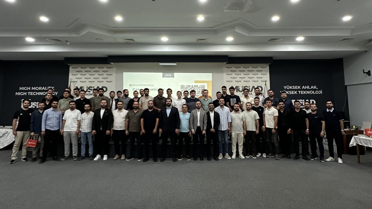 Genç MÜSİAD Konya’da yapay zekâ zirvesi! Geleceğin şirketleri konuşuldu