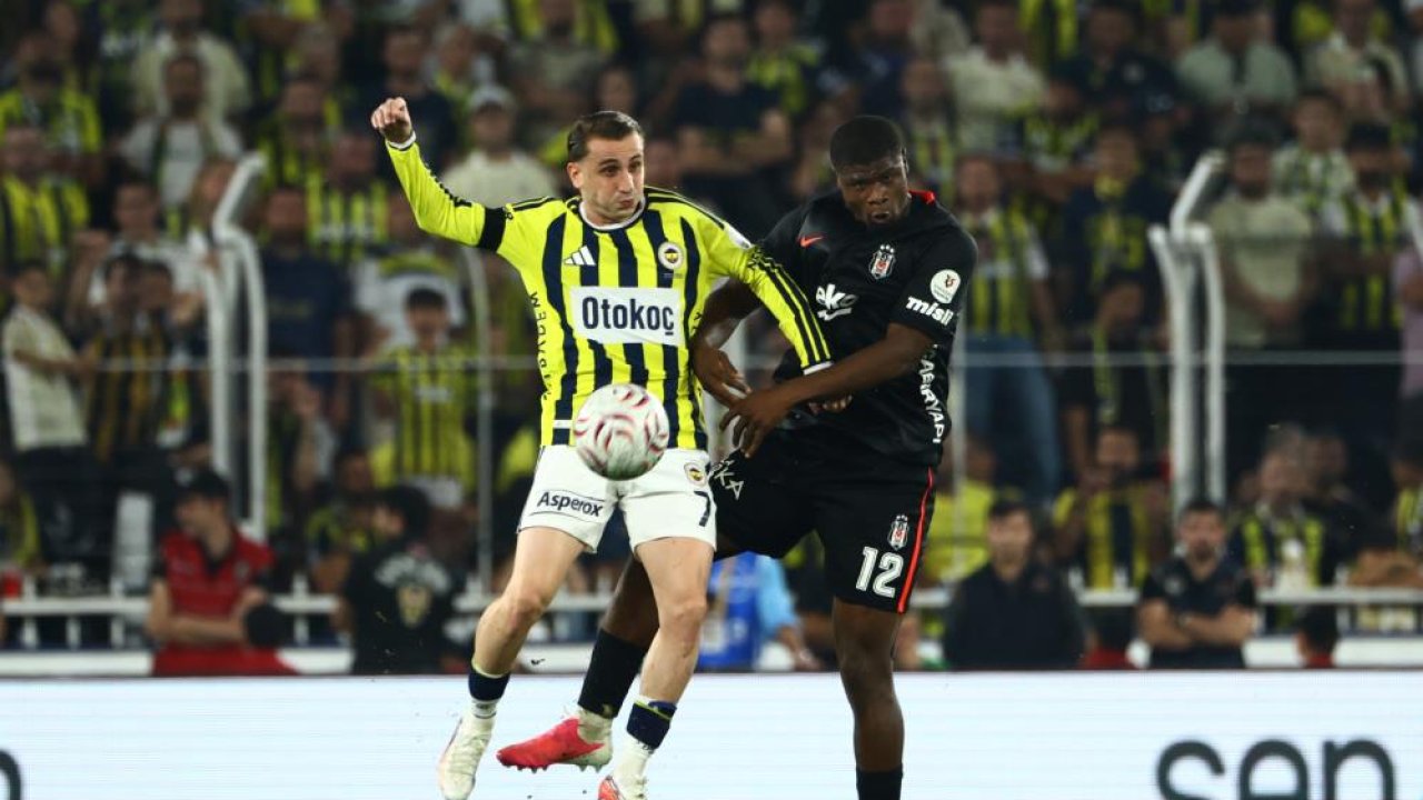 Fenerbahçe Beşiktaş derbisinden çok özel kareler...