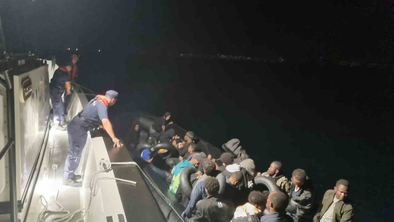 Kıyı gözetleme aracı fark etti, ekipler hemen harekete geçti!