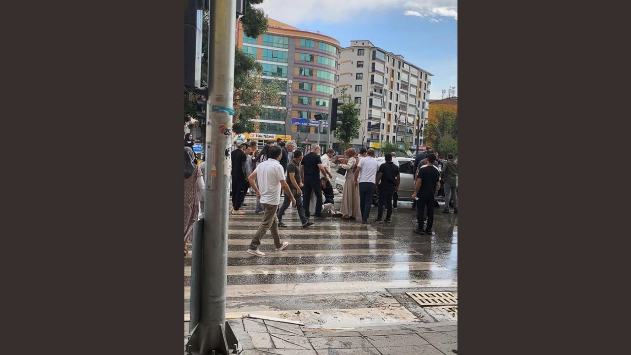 Yayaya çarptı, arkasına bile bakmadan kaçtı! Polis peşine düştü