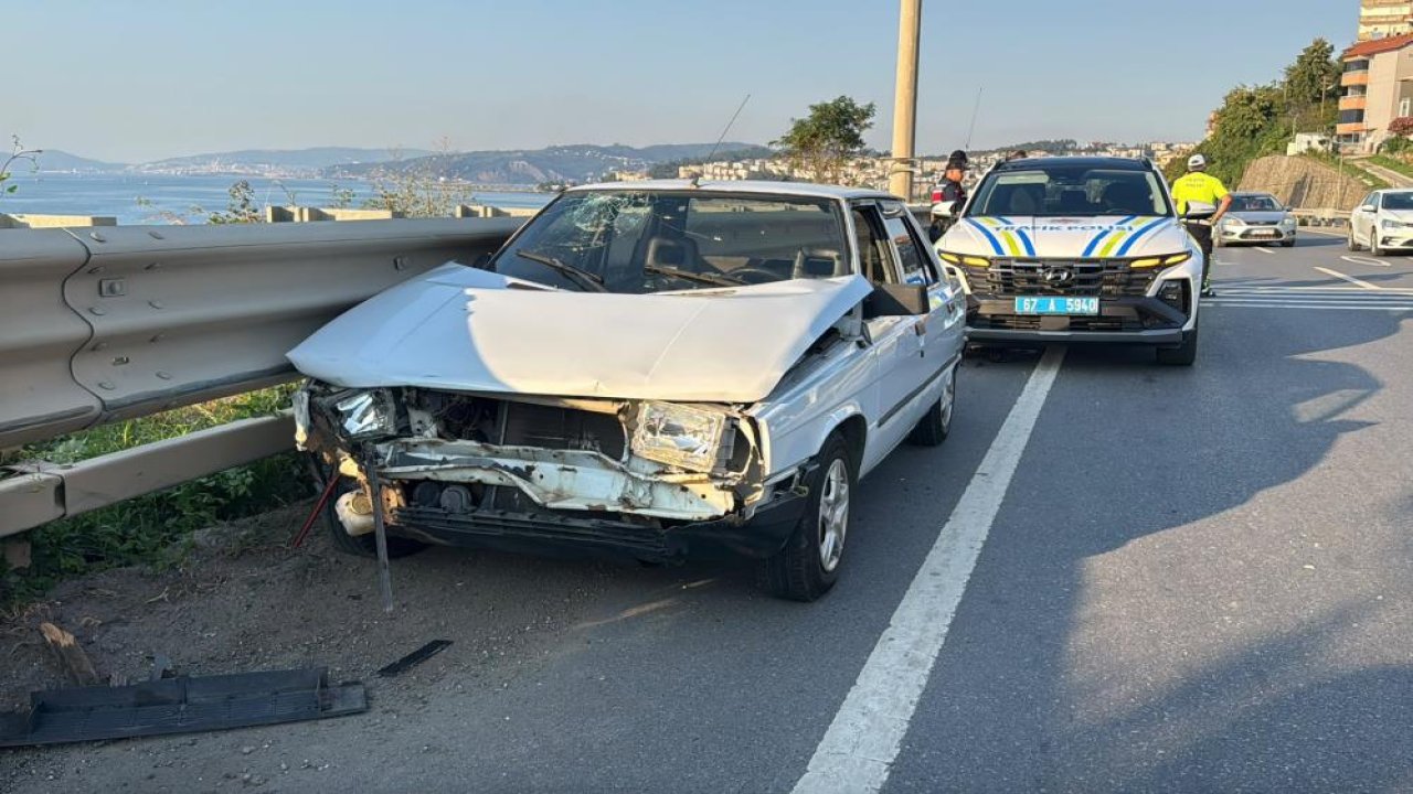 Köpek kazaya neden oldu! Aynı aileden 5 kişi yaralandı
