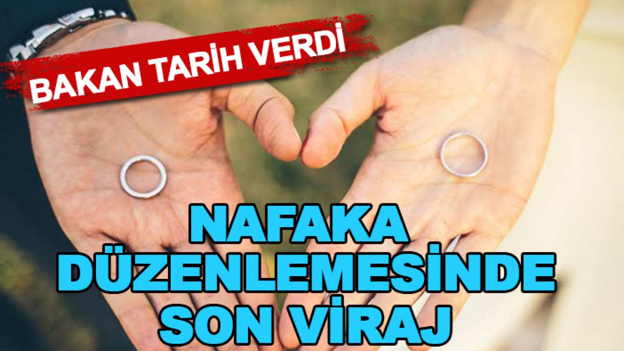 Bakan Gürlek'ten nafaka düzenlemesi için kritik açıklama!