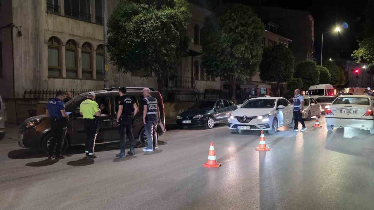 200 polisle İnegöl’de dev uygulama! Detaylar dikkat çekti