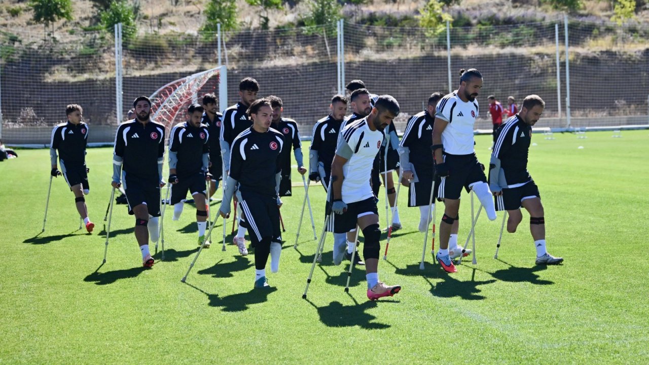 Ampute Futbol Milli Takımı Dünya Kupası'na göz dikti!