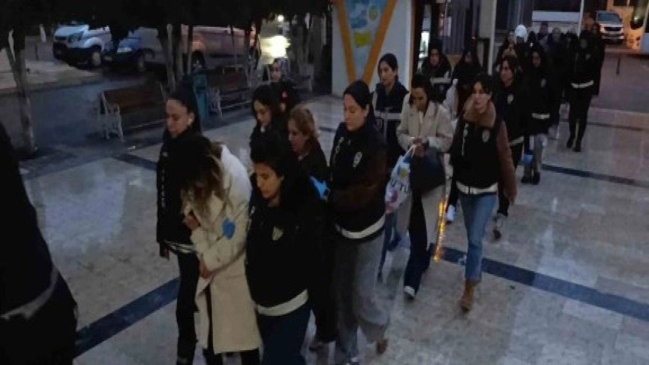 Fuhuş operasyonu: 16 kişi tutuklandı