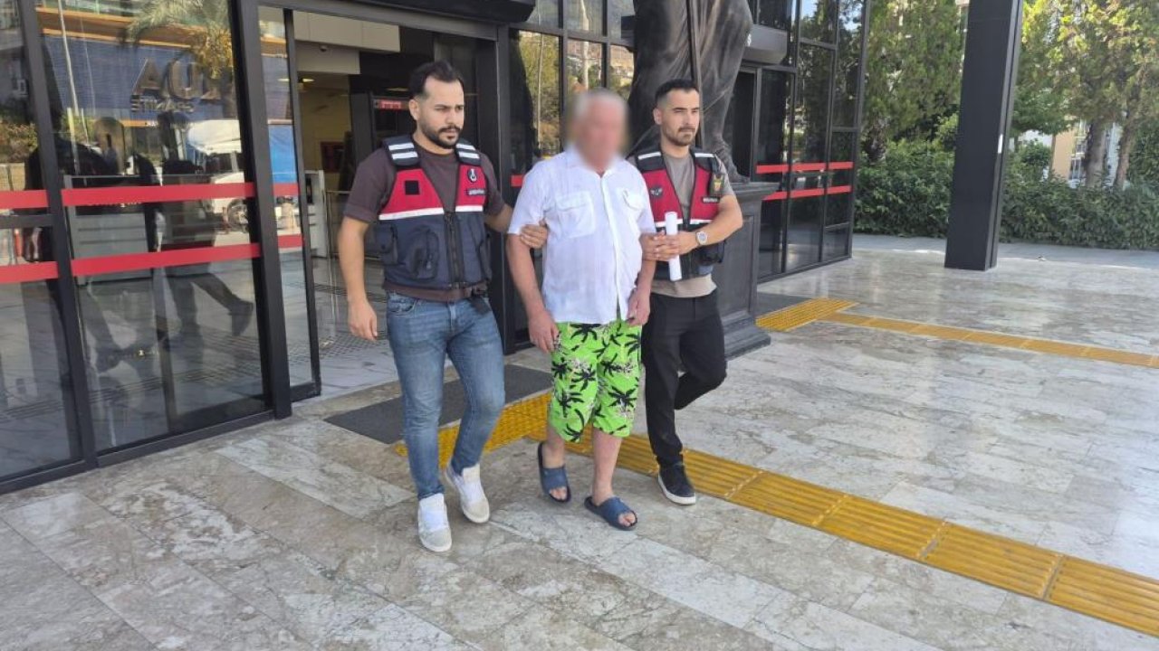 Alanya’da skandal! Personeli taciz ettiği iddia edilen Rus turist tutuklandı