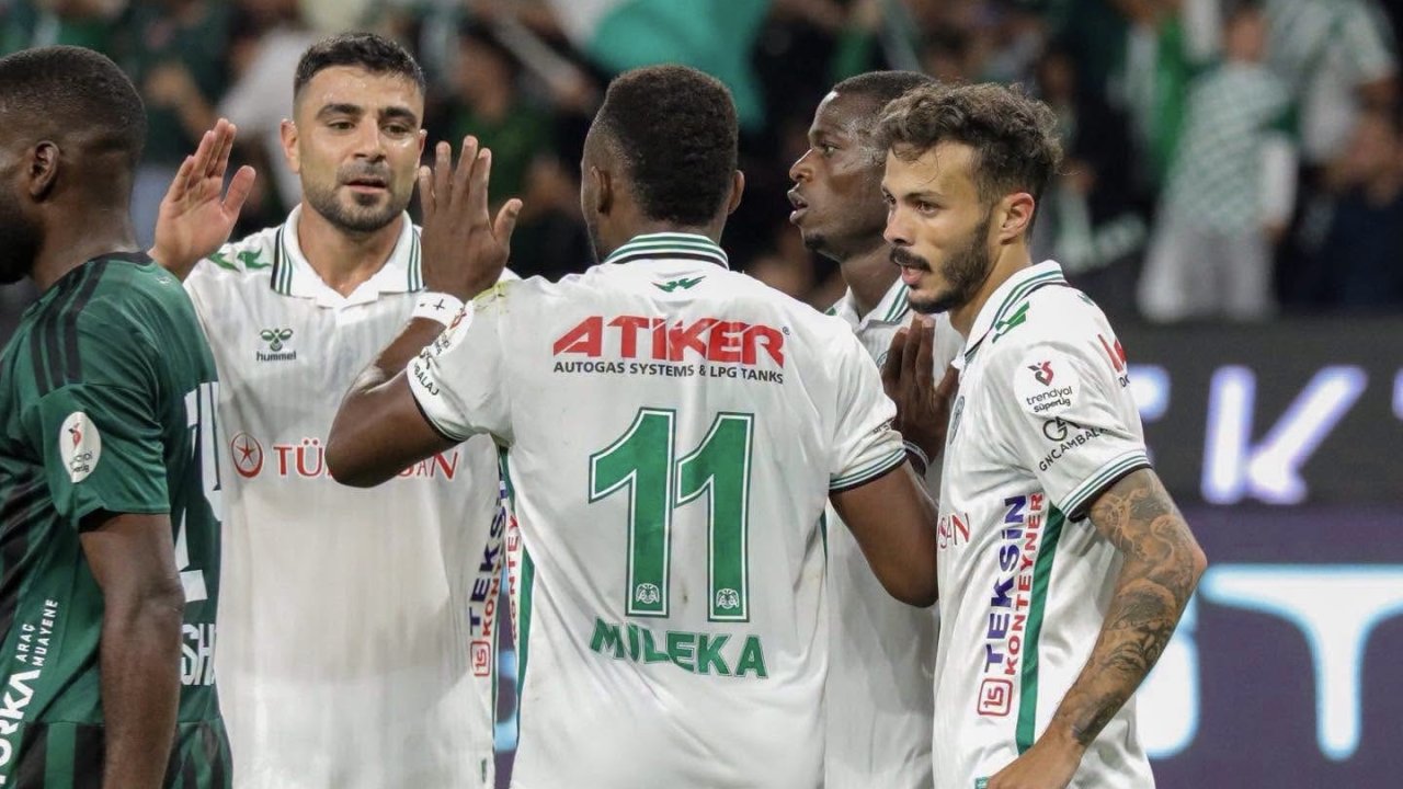 Konyaspor’un Trabzonspor 11’i açıklandı