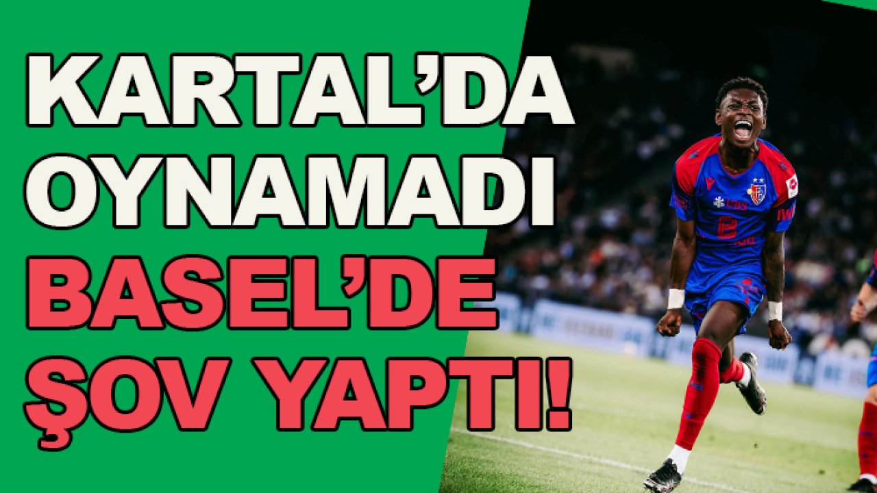 Kaazem Olaigbe Konyaspor’da oynamadı, Basel’de şov yaptı!