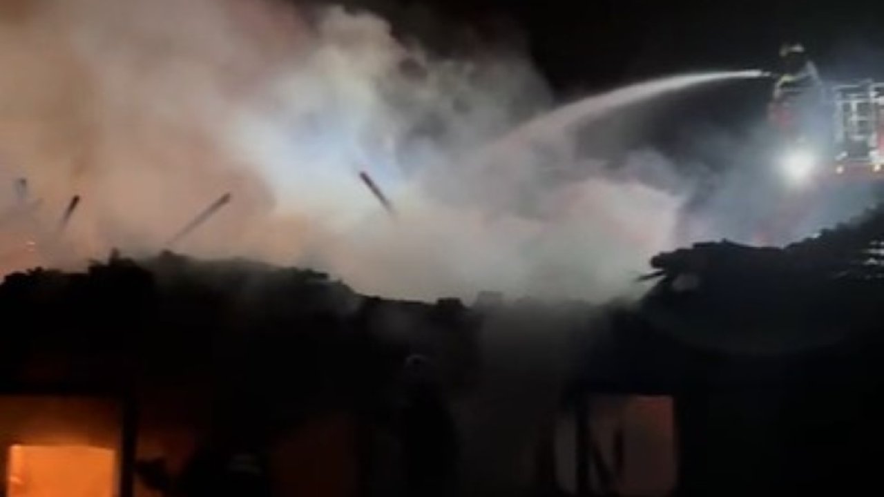 Kulu’da müstakil evde yangın
