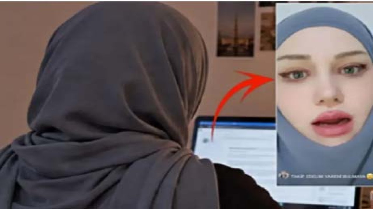 Tiktok'ta kadının yaptığı rezalete bakın