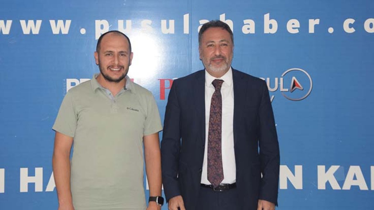 AK Parti Milletvekili Mustafa Hakan Özer’den Pusula'ya ziyaret