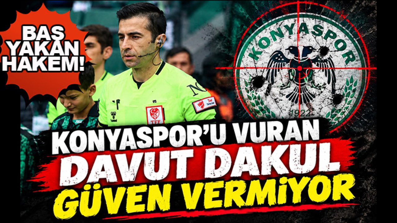 Konyaspor'un başını yakan 'Davut Davul Çelik' güven vermiyor