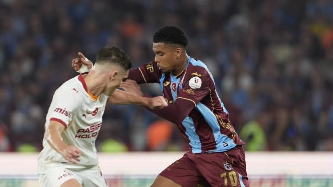Trabzonspor vurdu, Galatasaray 60 yıllık tarihi tersten yazdı!