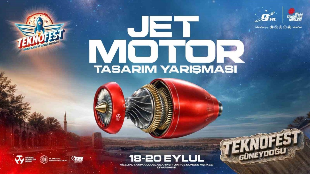 Gözler bu tasarımlarda! Genç mühendisler jet motoru için yarıştı