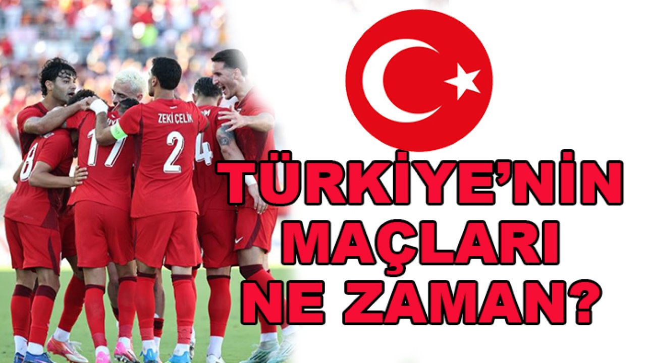 A Milli Takım toplanıyor! Türkiye’nin Fransa, İtalya ve Belçika maçları ne zaman?