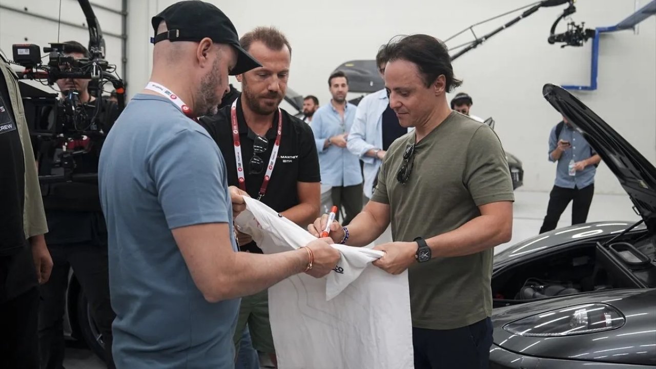 Eski Formula 1 pilotu Felipe Massa, Türkiye'de