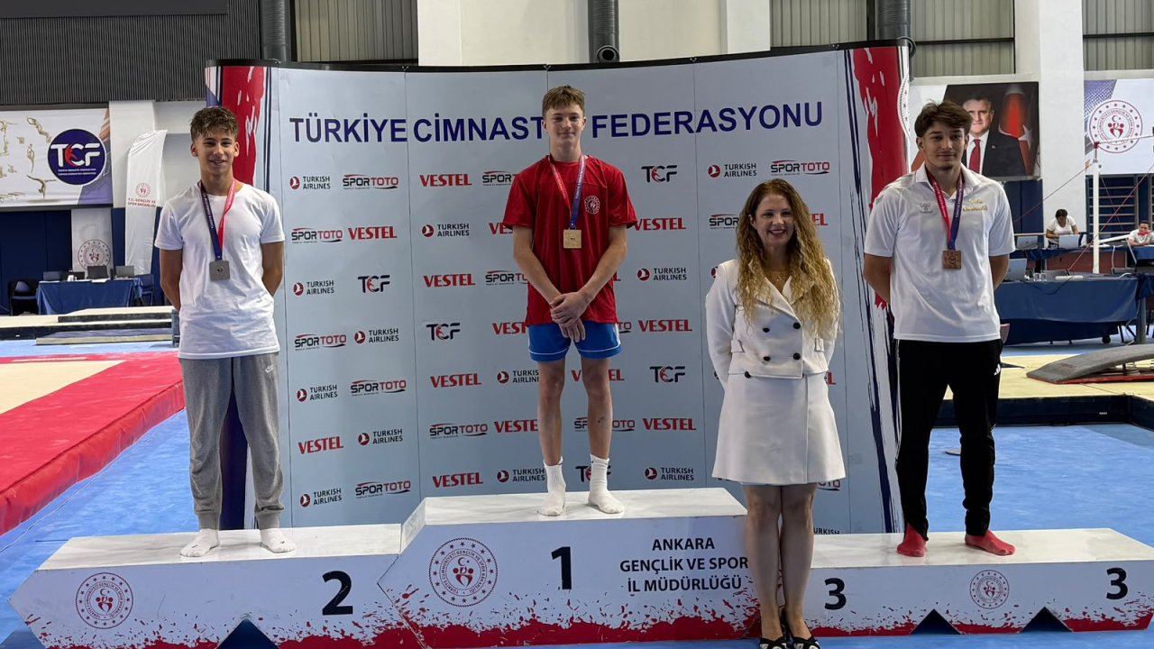 Konyalı Jimnastikçi Soylu'dan yeni derece