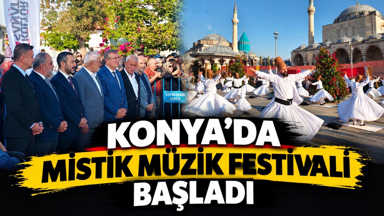 Konya Mistik Müzik Festivali başladı