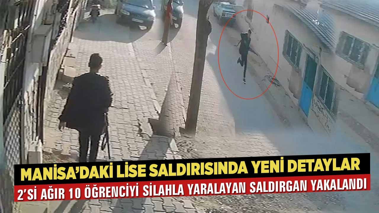 Manisa’da okula saldıran şahıs yakalandı!