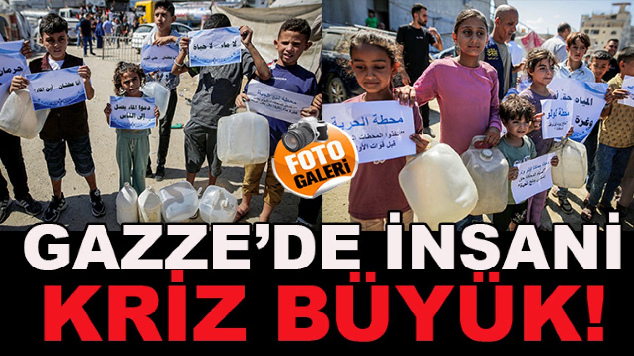 Gazze'de insani kriz hergün derinleşiyor! İşte yürek burkan son görüntüler...
