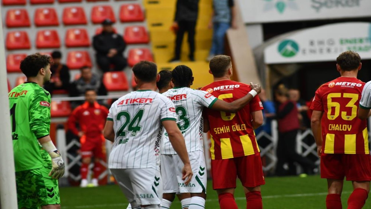 Konyaspor-Kayserispor kozlarını paylaşacak!