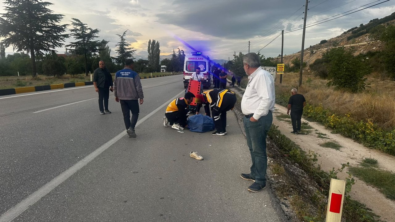 Konya yolunda feci kaza! Elektrikli bisiklet sürücüsü hayatını kaybetti