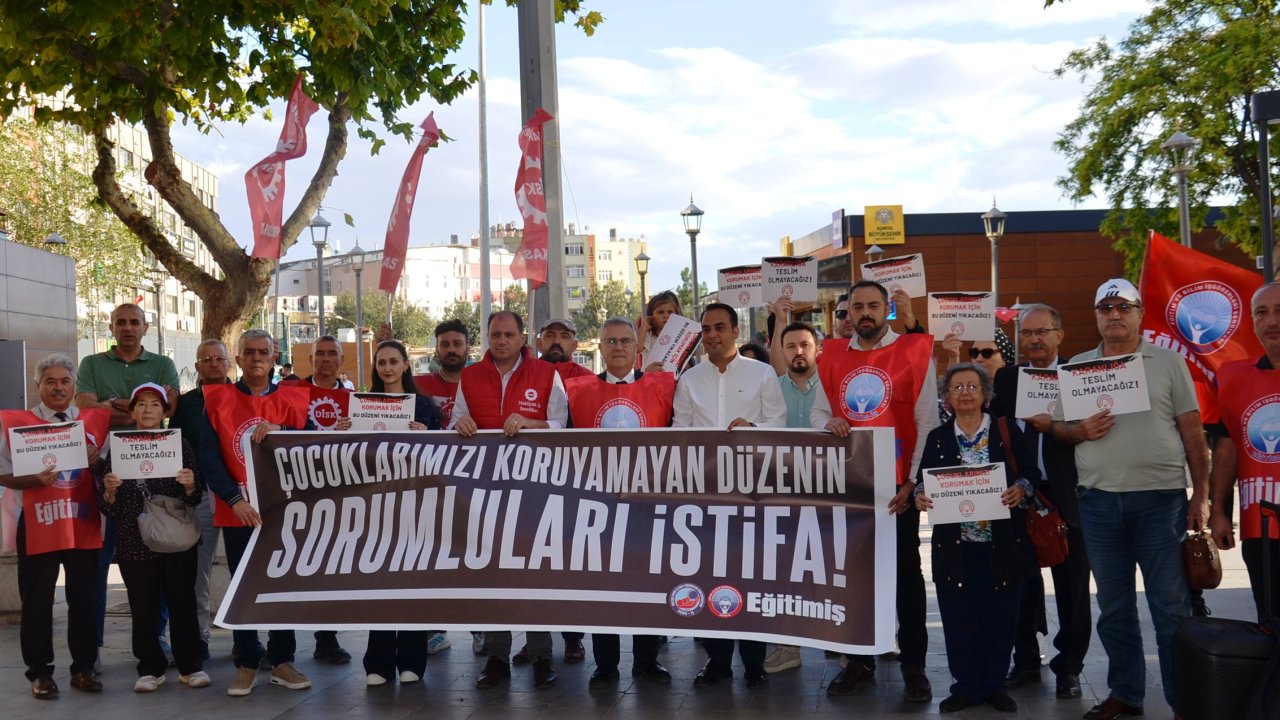 Eğitim-İş Konya’dan okullardaki şiddet olaylarına tepki!