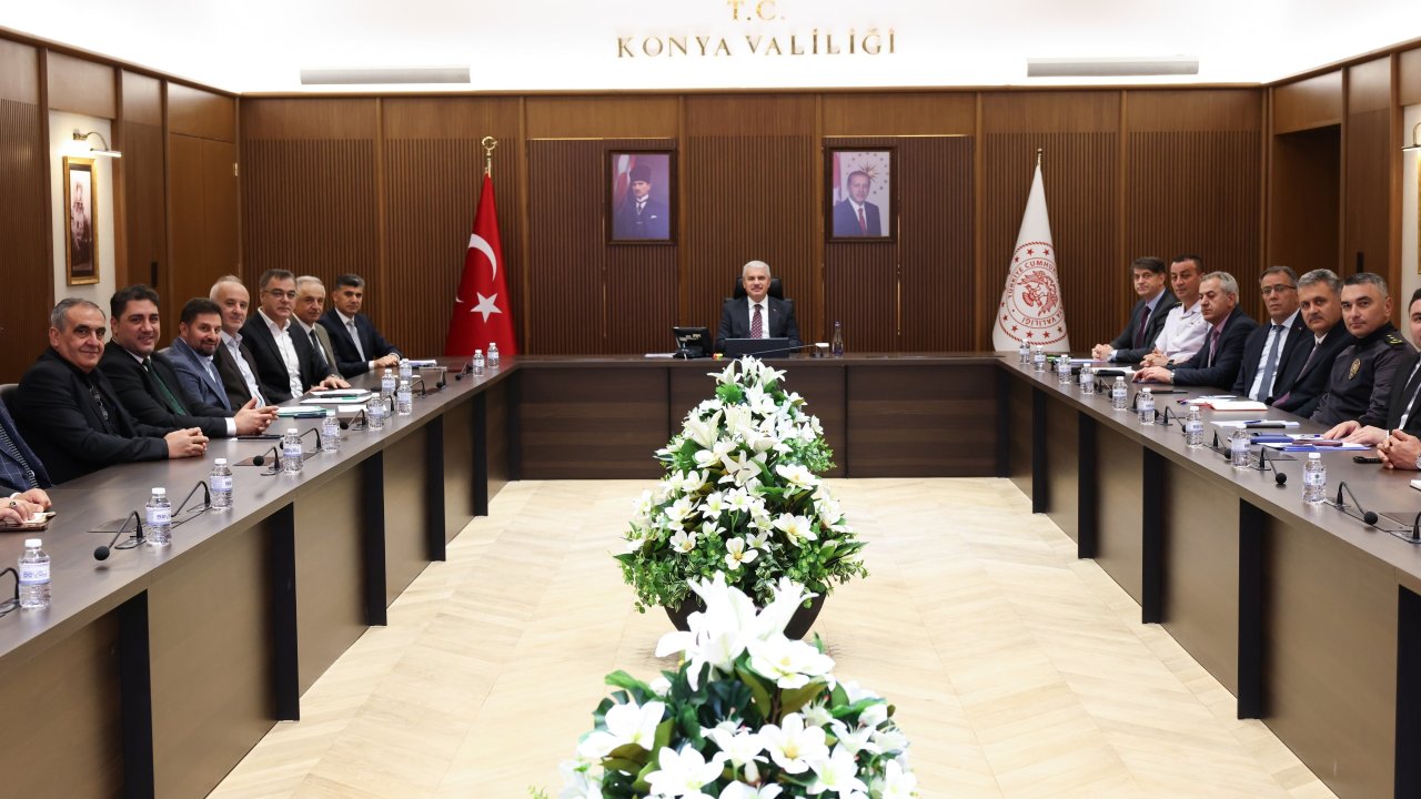 Vali Akın başkanlığında il spor güvenliği toplantısı yapıldı