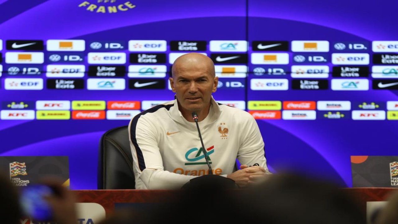 Fransa'da Zidane'den Türkiye maçı için çarpıcı ifadeler